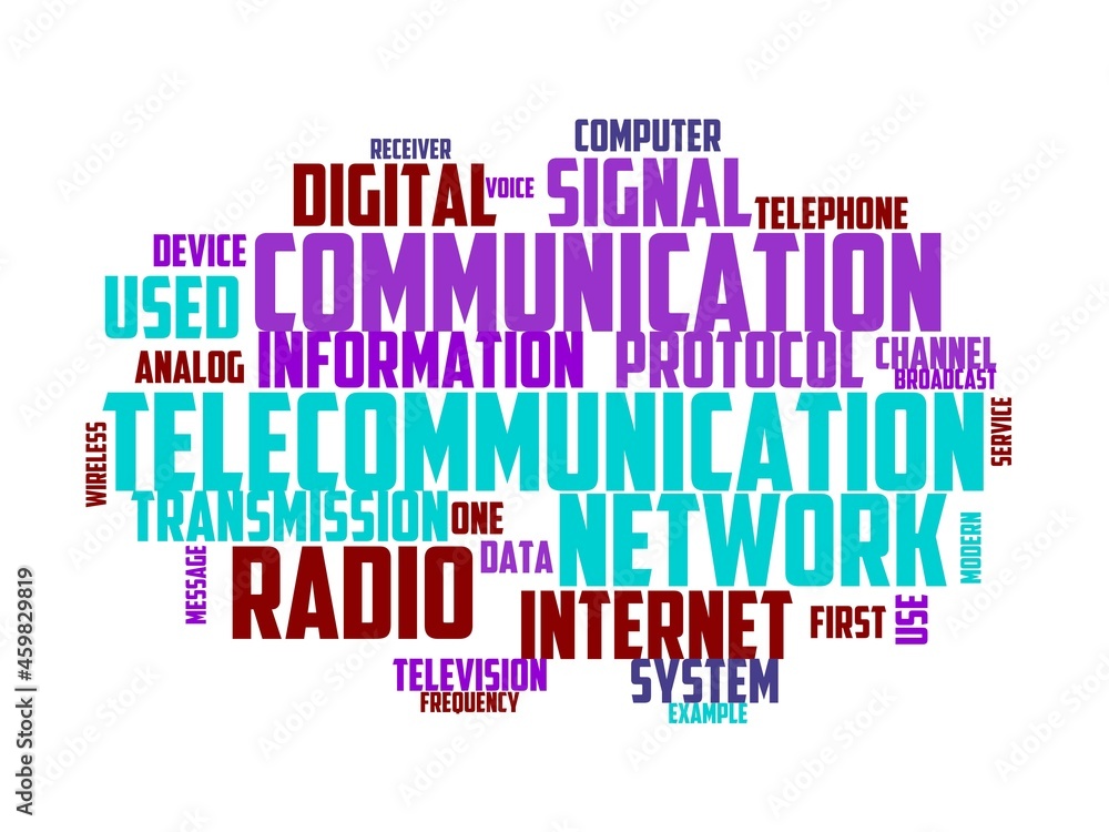 telecommunications wordcloud concept, wordart, network,communication,technology,internet telecommunications wordcloud concept, wordart, network,communication,technology,internet