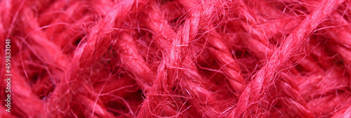 red ball of wool background 