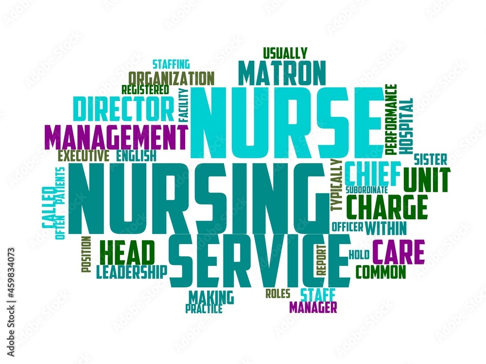 nursing manager wordcloud concept, wordart, nurse,medical,people,doctor nursing manager wordcloud concept, wordart, nurse,medical,people,doctor