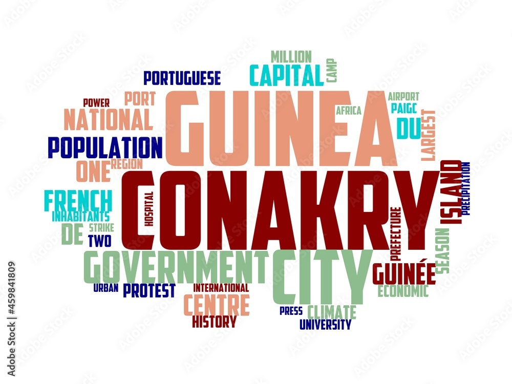 conakry wordcloud concept, wordart, guinea,conakry,africa,travel conakry wordcloud concept, wordart, guinea,conakry,africa,travel