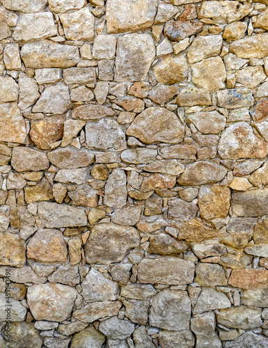 random cut stone wall, seamless natural background