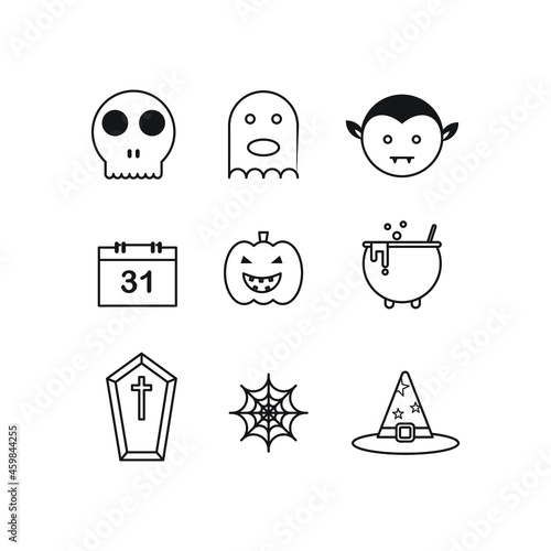 Hallowen Icon Set