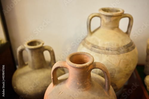Ancient Greek jugs and amphorae. © Fotoproff