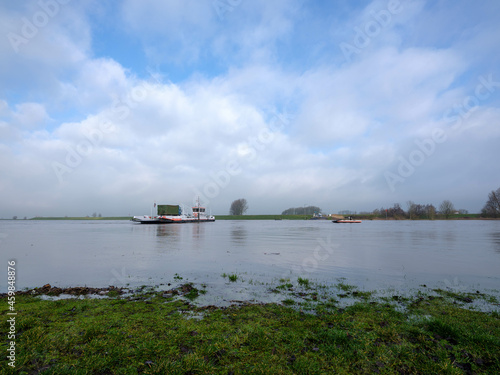 Fototapeta Naklejka Na Ścianę i Meble -  Beusichemse veerpont, Gelderland province, The Netherlands