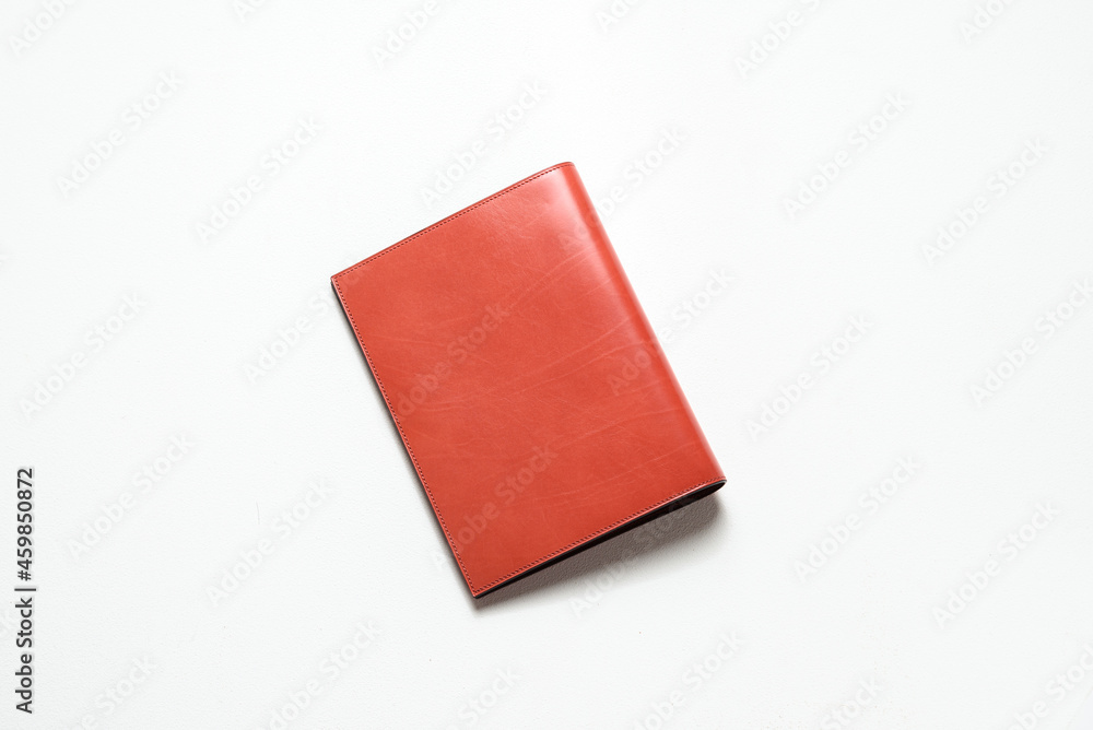 Fototapeta premium A personal organizer made of leather.