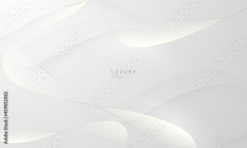 Abstract background white black poster beauty with VIP luxury dynamic.