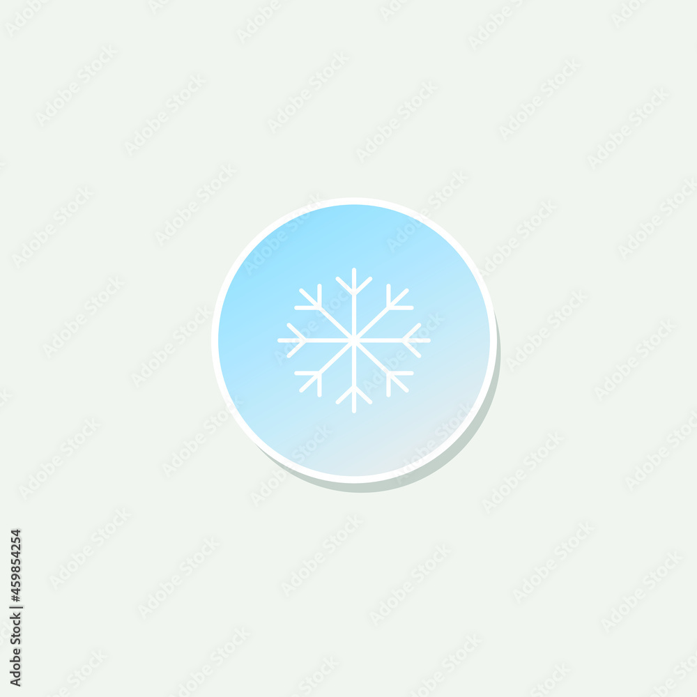 Snowflake Flat Icon Snowflake Flat Icon