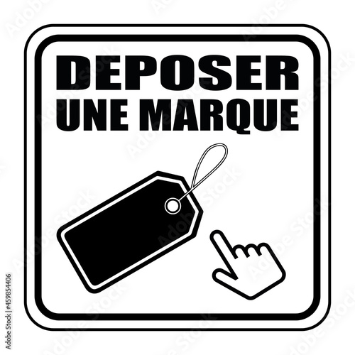 Logo déposer une marque.