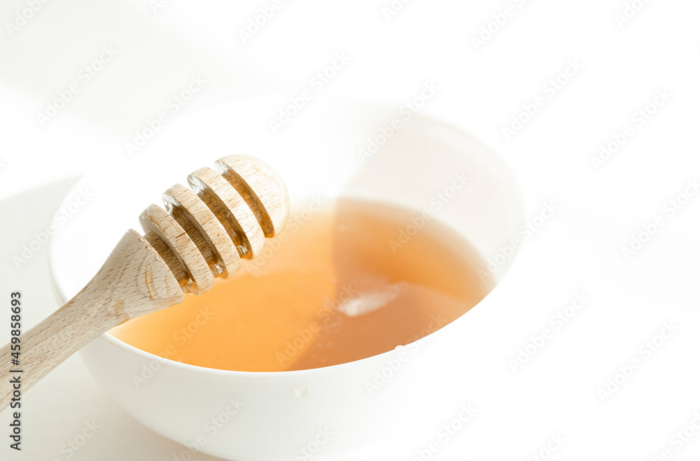 spoon with honey spoon with honey