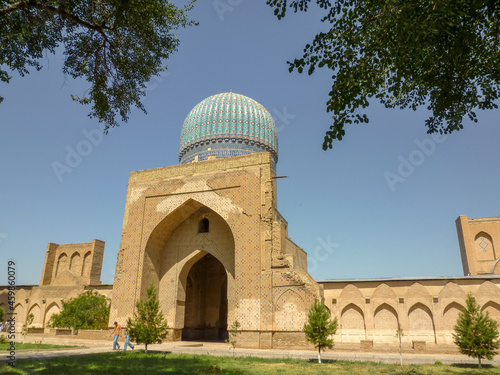Bibi-Khanum Mosque, Samarkand, Uzbekistan photo