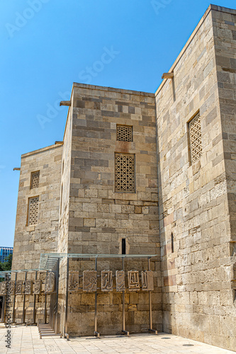 Walls of the Shirvanshahs' Palace in Icheri Sheher