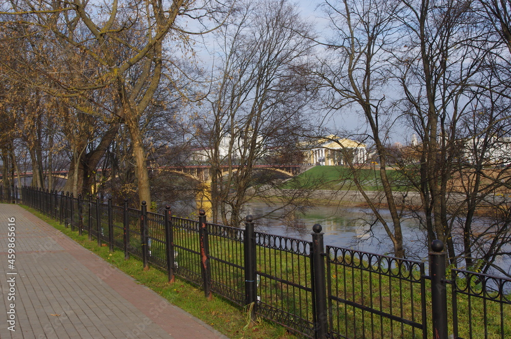 The Western Dvina River in Vitebsk