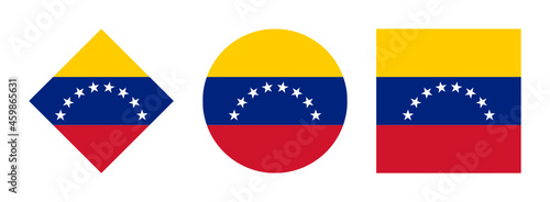 Free Download Venezuela flag icon set. isolated on white background	
 - GFXLoad