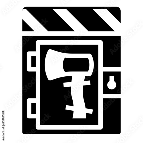 lumberjack line icon