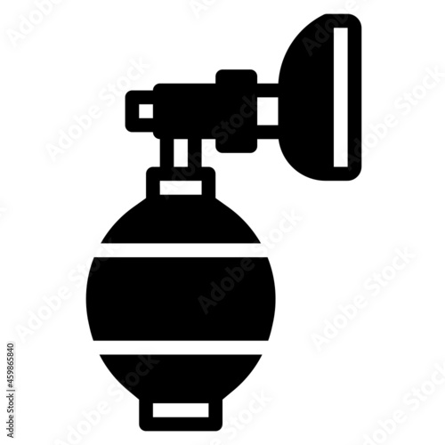 oxygen mask line icon