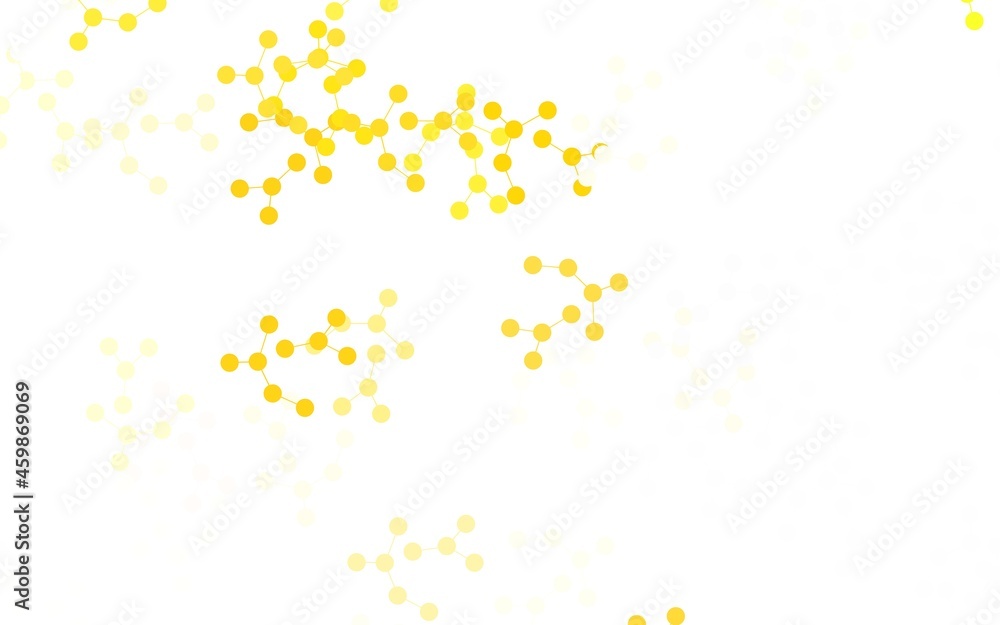 Light Red, Yellow vector background with forms of artificial intelligence. Light Red, Yellow vector background with forms of artificial intelligence.