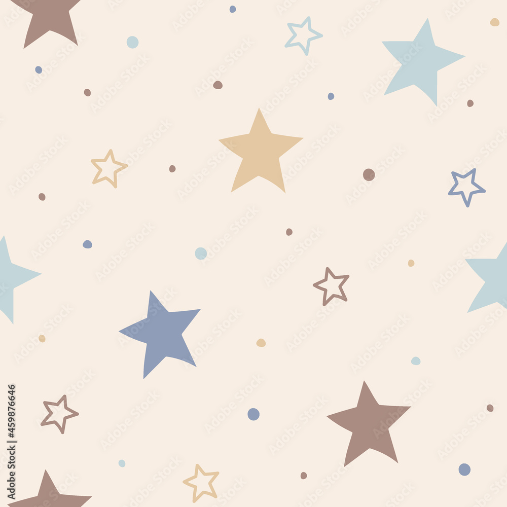 Christmas pattern with stars. Wallpaper concept. Vector Christmas pattern with stars. Wallpaper concept. Vector