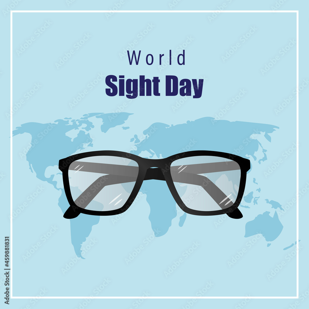 vector illustration for world sight day