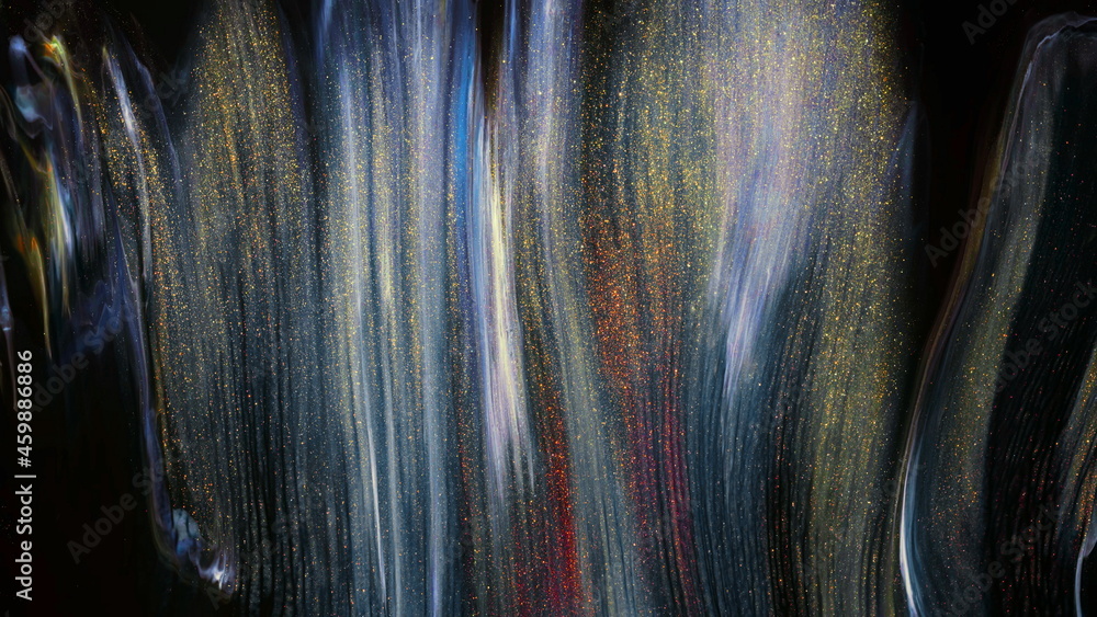 Fluide liquide art acrylic oil paints texture. Backdrop abstract mixing