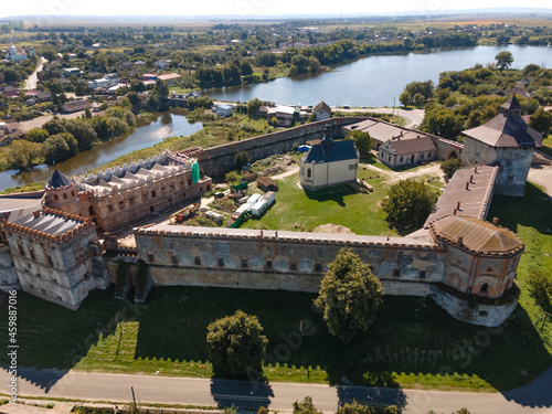 The old fortress. Aerial photography.