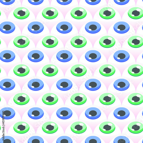 Eyeballs background.
Seamless eyes pattern for wallpaper, web sites, wrapping paper, for fashion prints, fabric design.  
