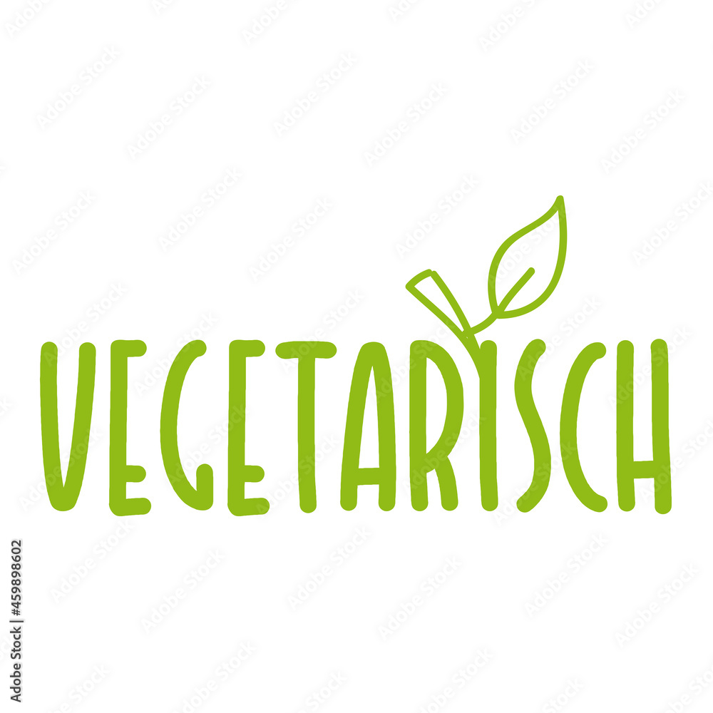 Vegetarisch essen mit Blatt Icon. Vegetarisch essen mit Blatt Icon.