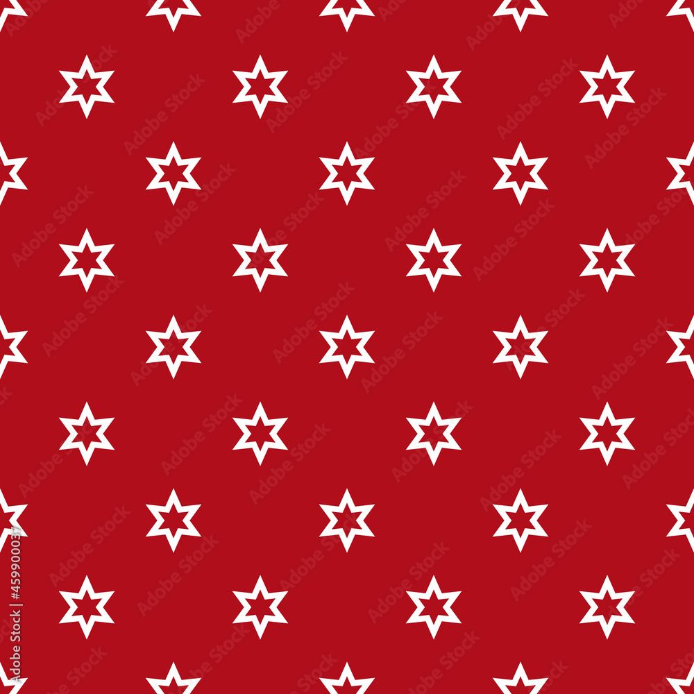 seamless background with stars depicted on bright red surface. vector illustration seamless background with stars depicted on bright red surface. vector illustration
