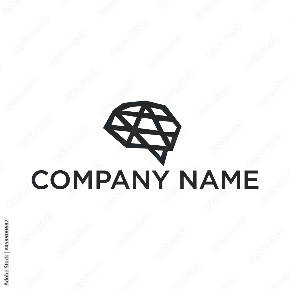 Brain logo design Brain logo design