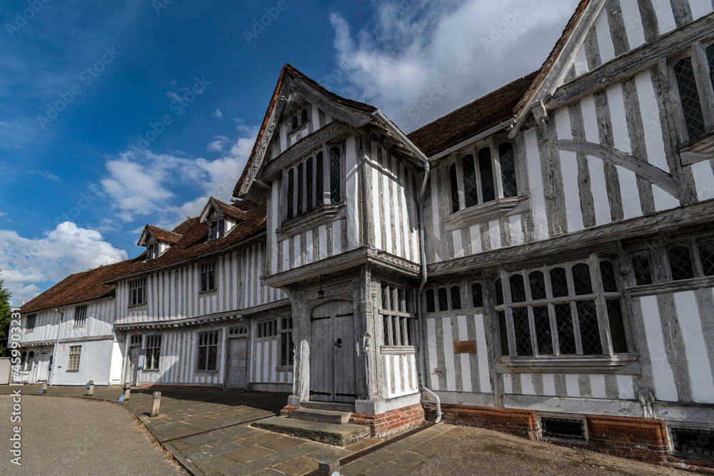 Lavenham Guildhall in the wool town of Suffolk Lavenham Guildhall in the wool town of Suffolk