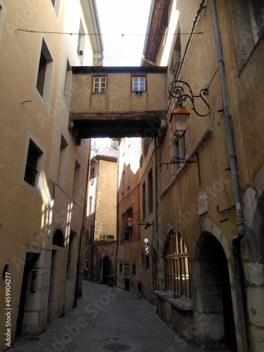 ruelle, passage, village, vieille rue, soleil, Chambéry, tourisme, déambuler, 