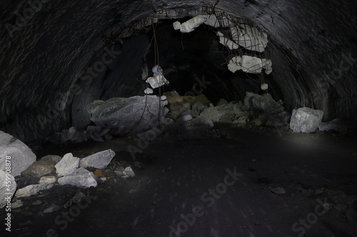 Höhle Einsturz Stahlbeton Bunker Fliegerhorst