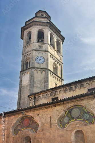 Gavi,Alessandria,Piemonte-Chiesa di San Giacomo

Il campanile dell'antica chiesa di San Giacomo, Il tempio che da 900 anni è al centro di Gavi.