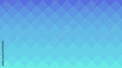 Gradient smooth background. Rhombic background. Background with smooth color change. Violet-turquoise pattern. Geometric gradient. Abstract geometric pattern. Rhombic wallpaper. 3d rendering.