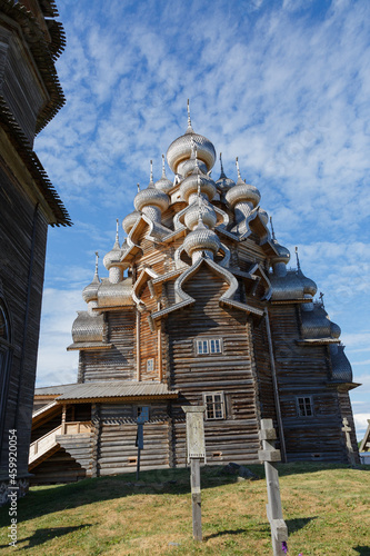 Wallpaper Mural a monument of ancient architecture on the Kizhi island on Lake Onega Torontodigital.ca