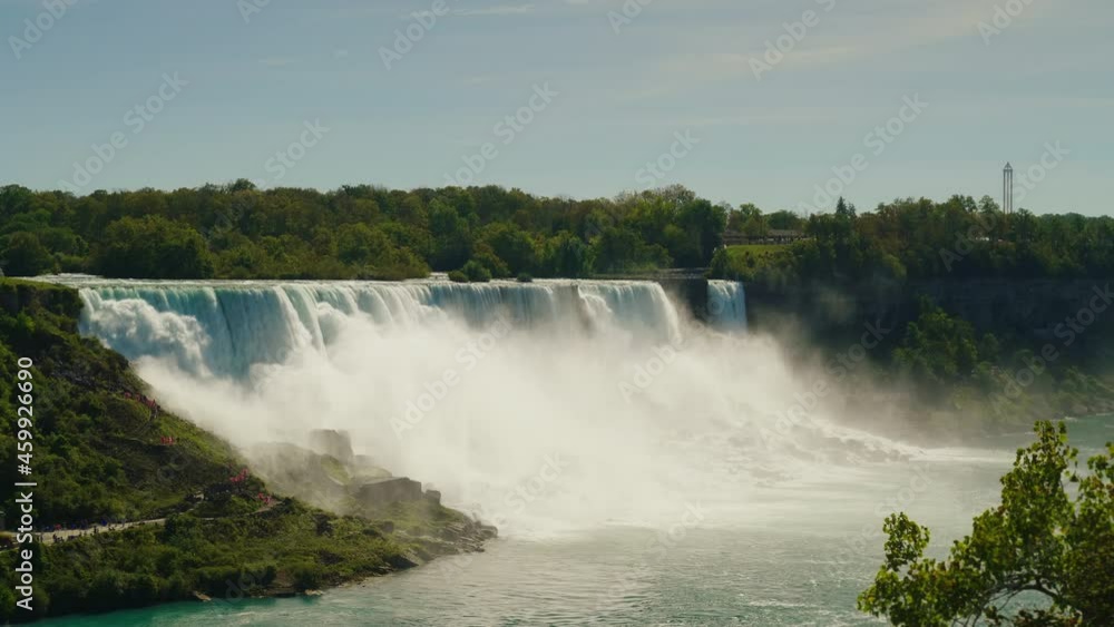 Hot summer day at Niagara Falls Hot summer day at Niagara Falls