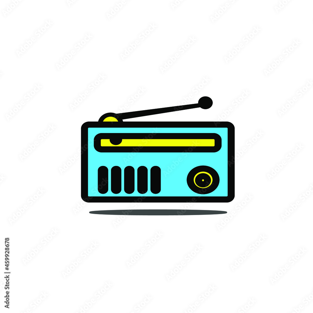Technology radio logo classic Technology radio logo classic