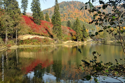 Artvin Borçka Karagöl in autumn photo