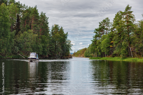 Ladoga skerries and the shores of Lake Ladoga