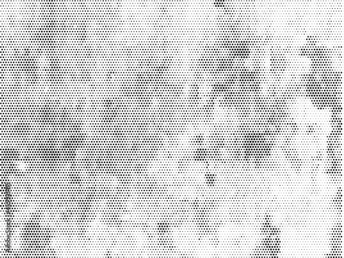 Abstract grunge halftone dot pattern background