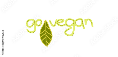 green go vegan logo with leaf