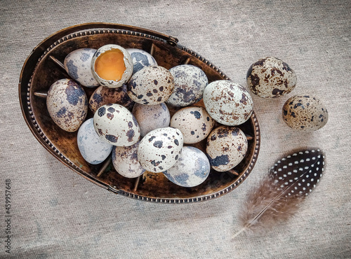 Quail eggs are a delicious diet food