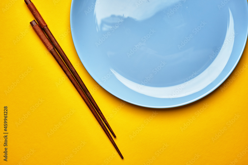 plate and chopsticks plate and chopsticks