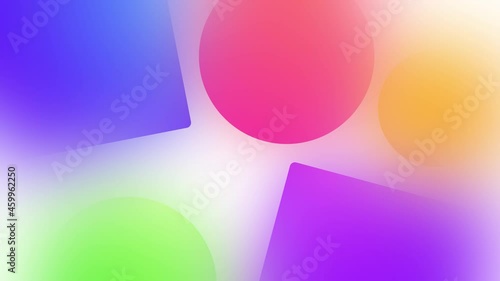 minimalist geometric Glassmorphism Effect for website background, mockup, banner, and social media