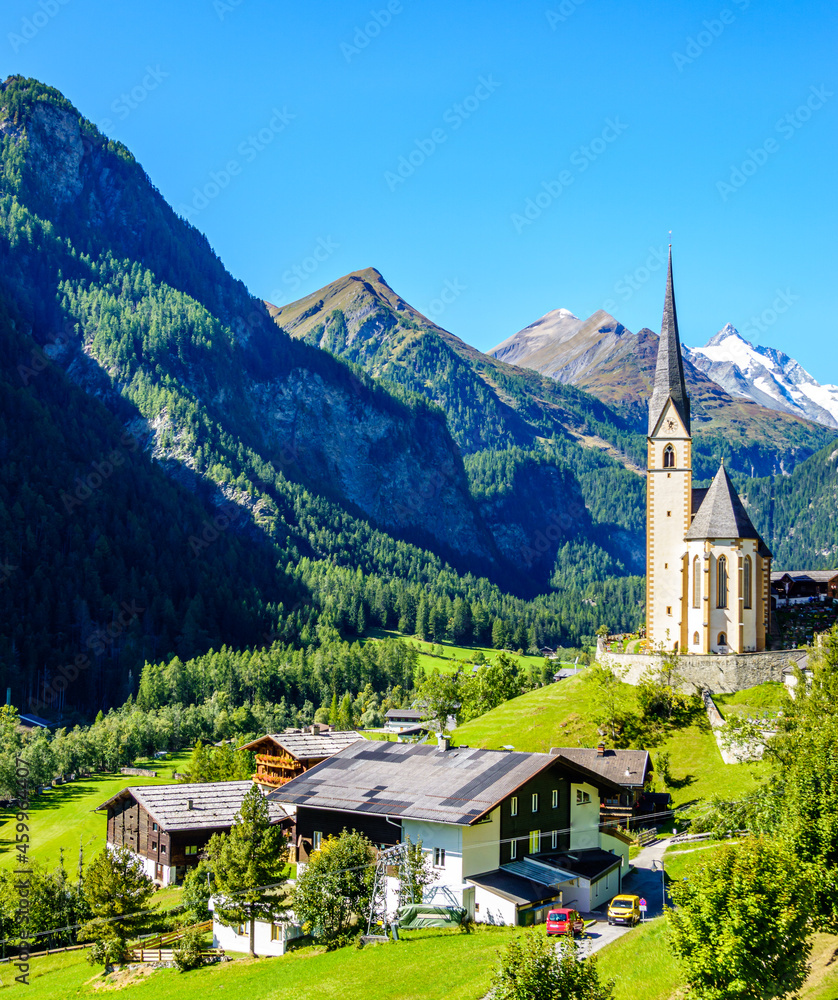 famous village Heiligenblut in Austria
