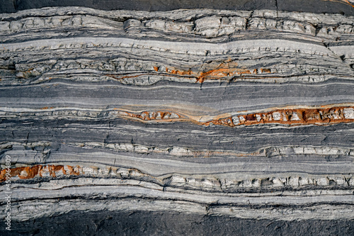 sedimentary bedrock ideal for copy space