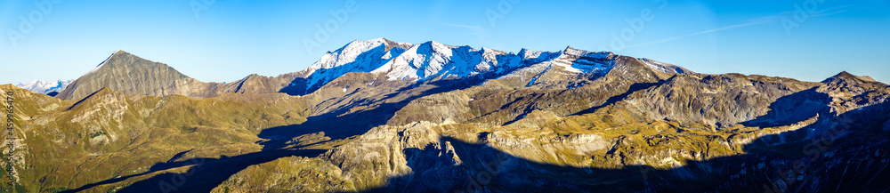 landscape at the grossglockner mountain