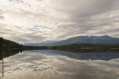 Pyramid Lake on a Cloudy Morning