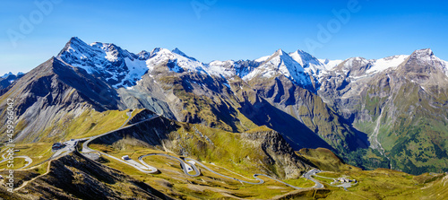 landscape at the grossglockner mountain