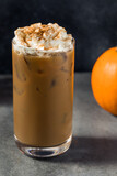 Refreshing Cold Pumpkin Spice Iced Latte