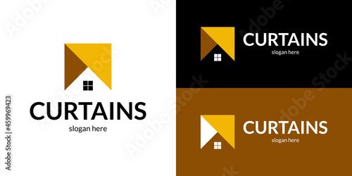 Minimalist curtains logo